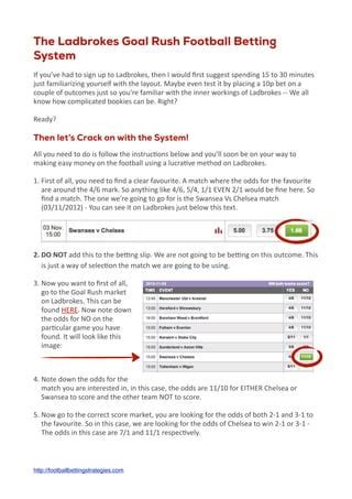 All You Need to Know About Ladbrokes Football Betting Rules.